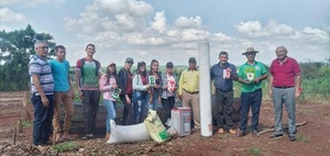 ACTIVIDADES DEL PROGRAMA "PROYECTOS PRODUCTIVOS AGROPECUARIOS" DE LA EBY Y LA GOBERNACIÓN DE ITAPÚA, JUNTO CON LA FACULTAD DE INGENIERÍA AGROPECUARIA Y FORESTAL DE LA UNI. - Itapúa Noticias