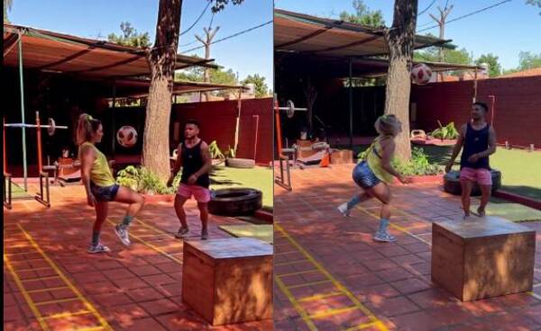 Crónica / [VÍDEO]¡Mañami! Doña de pelotero se luce como jugadora de piki