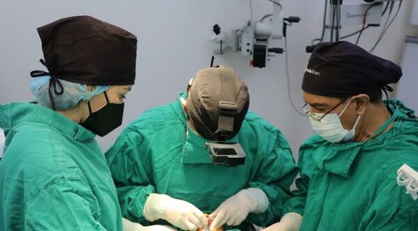 Continúa jornada de cirugías reconstructivas a niños con paladar hendido