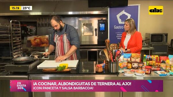 ¡A COCINAR! Albondiguitas de ternera al ajo con panceta y salsa barbacoa - Ensiestados - ABC Color
