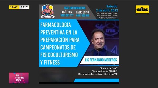 Competencia de fisicoculturismo - Ensiestados - ABC Color