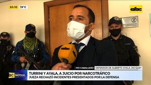 Caso Turrini y Ayala a juicio por narcotráfico - ABC Noticias - ABC Color