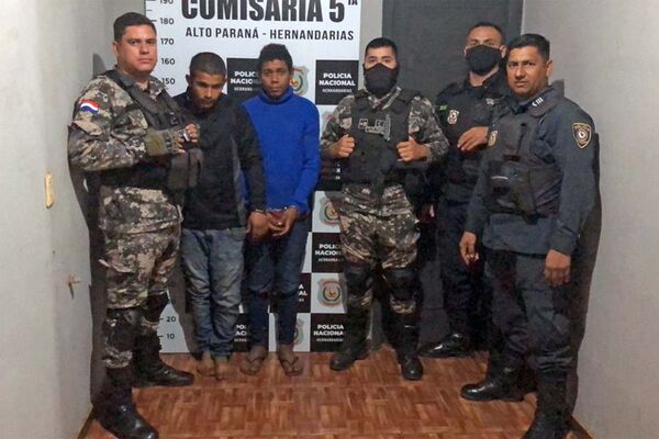 Capturan a dos adictos por el crimen de un reciclador - Nacionales - ABC Color