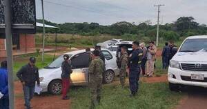 La Nación / Dos hombres que atropellaron un control policial esta madrugada tenían un cadáver en el auto
