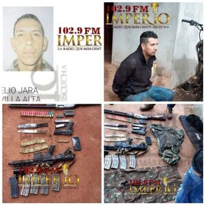 Detienen a un sujeto con orden de captura por asesinato y con armamento tras allanamiento - Radio Imperio