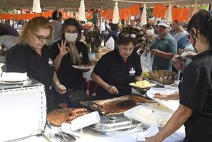 Deliciosas comidas típicas hasta las 15:00, en la feria Paraguay Rembi´u - Nacionales - ABC Color