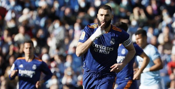 El Real Madrid vence al Celta de Vigo y da otro paso más hacia el título