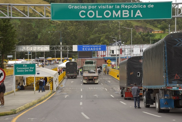 Colombia y Ecuador acuerda un nuevo protocolo para mercancías en la frontera - MarketData