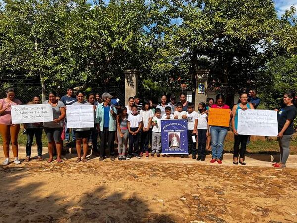 Escuela de la comunidad de Ita Ybate corre riesgo de cerrarse por falta de docentes - Nacionales - ABC Color