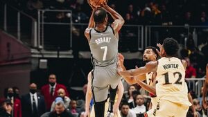 Los Nets se hunden pese a los 55 puntos de Durant