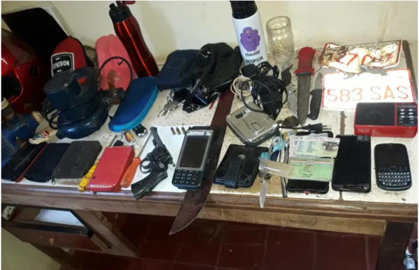 Detienen a una gavilla de asaltantes que operaban en el Este del país