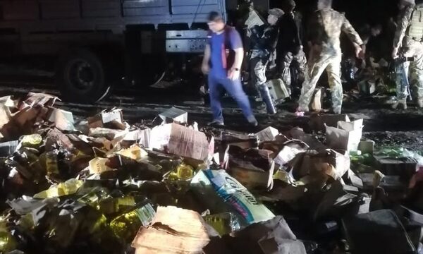 Golpe al contrabando en medio de la tormenta (VIDEO)