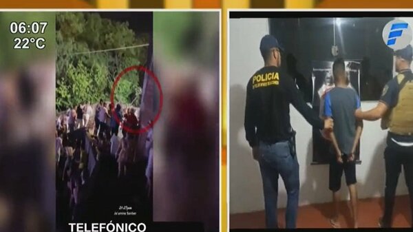 Detienen a supuesto sicario del ataque en anfiteatro de Samber | Noticias Paraguay