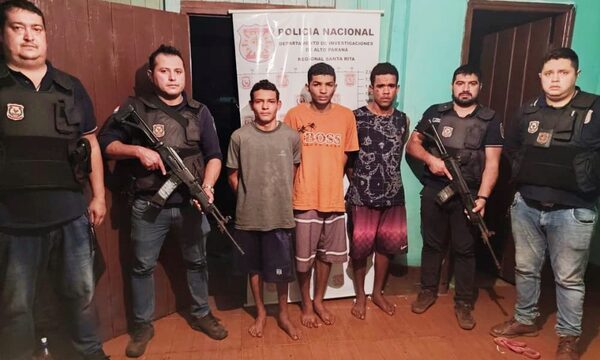 Caen detenidos tres brasileños tras sendosallanamientos y recuperan vehículo robado – Diario TNPRESS