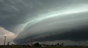 Amplio foco de tormentas provocará temperaturas mínimas de hasta 5 grados