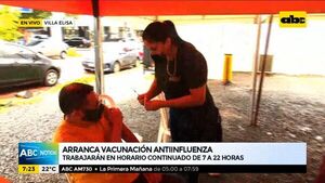 Arranca vacunación Antiinfluenza - ABC Noticias - ABC Color