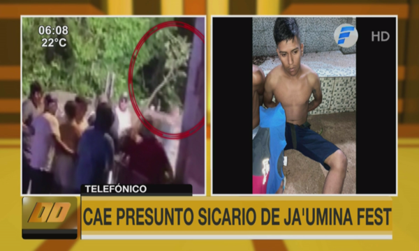 Cae presunto sicario de Ja’umína Fest | Telefuturo