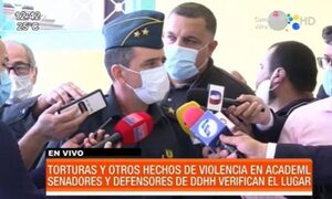Defensores de DD. HH. visitan Academil tras denuncias de torturas | Telefuturo