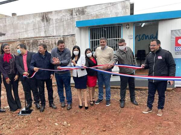 Personal habilita telecentros de capacitación en beneficio de la comunidad educativa en Pedro Juan Caballero