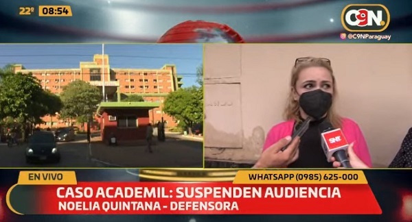 Suspenden audiencia de cadete expulsado de la Academil