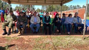 Municipalidad inauguró sistema de agua corriente para 300 familias en fracción La Frontera