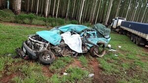 Funcionario de la ANDE pierde la vida en accidente tránsito - Nacionales - ABC Color