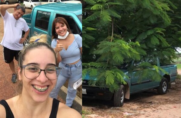 Mujeres recuperaron una camioneta robada, mientras la Policía las ignoraba - Noticiero Paraguay