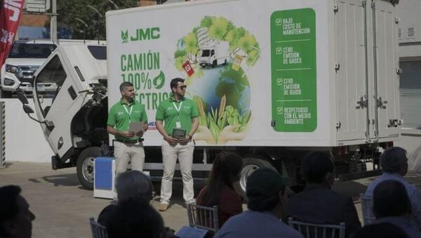 Primer camión JMC 100% eléctrico
