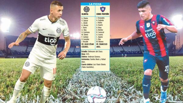 ¡Hoy superclásico Olimpia vs. Cerro! Esto va a estar supercopado