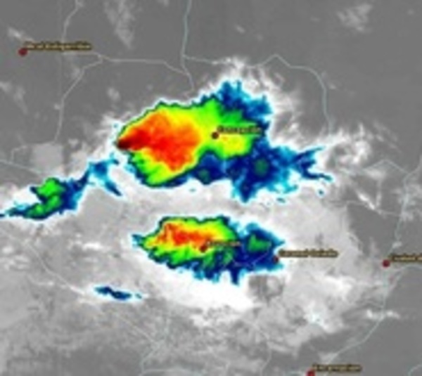 Alertan por fenómenos severos de tiempo en la mañana de este martes - Paraguay.com