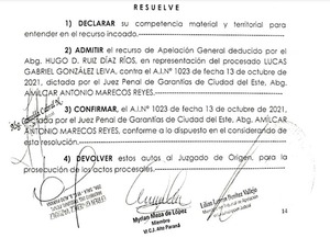 Cámara de Apelaciones confirma como homicidio doloso muerte de Samuelito - La Clave