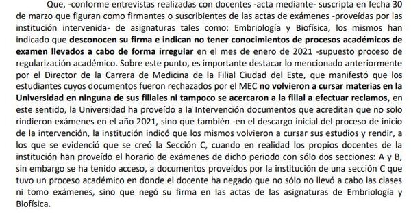 Universidad falsificaba hasta firmas de docentes - La Clave