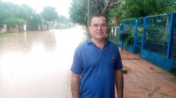 Barrio Mita’i de San Lorenzo bajo agua: vecinos piden solución | 1000 Noticias
