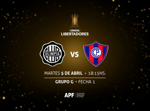 ¡Es hoy! Olimpia y Cerro se encuentran 23 después en la Copa Libertadores
