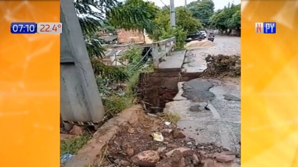 Clausuran puente en Villa Elisa | Noticias Paraguay
