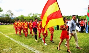 Emotivo arranque del campeonato en una liga de Guairá •