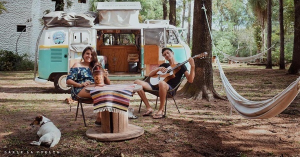 La pareja de viajeros argentinos enamorados de Paraguay
