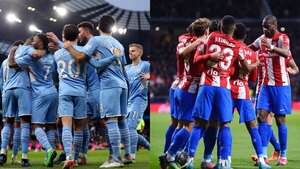 El control del Manchester City frente a la pasión del Atlético Madrid