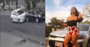 Crónica / [VIDEO] Aparece el video del choque de cuerona locutora estando ka'ure
