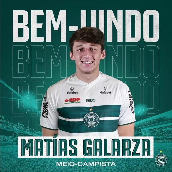 Matías Galarza es nuevo refuerzo del Coritiba