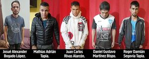 Doble imputación para cinco presuntos delincuentes - Nacionales - ABC Color
