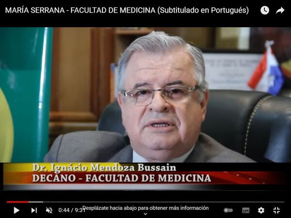 María Serrana: Superintendente de Salud lidera desde el 2014 universidad que pretendía titular médicos mau - Nacionales - ABC Color