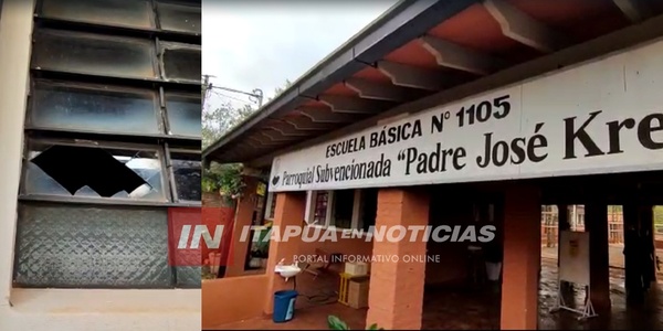 MILLONARIO PERJUICIO EN ESCUELA PADRE KREUSSER DE ENCARNACIÓN - Itapúa Noticias
