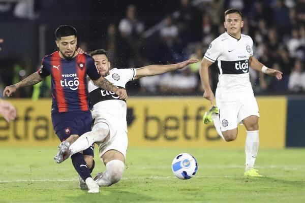 Cerro Porteño y Olimpia igualaron en el clásico paraguayo por la Copa Libertadores 2022
