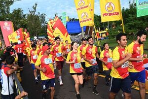 Corrida en Parque Guasu fue un éxito - Polideportivo - ABC Color
