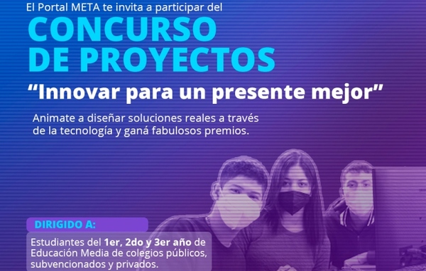 Estudiantes de Nivel Medio desarrollarán soluciones tecnológicas en el marco de concurso del Portal META