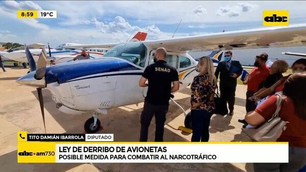 Ley de derribo de aviones se aplaza y será “afinada” a pedido de militares - Nacionales - ABC Color