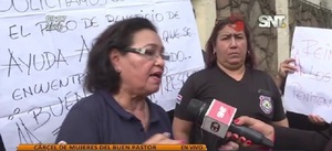 Cárcel de Mujeres del Buen Pastor: Manifestación de las agentes penitenciarías - SNT