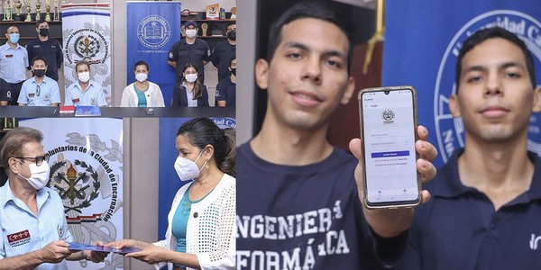 CARRERA DE INFORMÁTICA (UCI) CREA APLICACIÓN DE ALERTA PARA CUERPO DE BOMBEROS VOLUNTARIOS DE ENCARNACIÓN - Itapúa Noticias