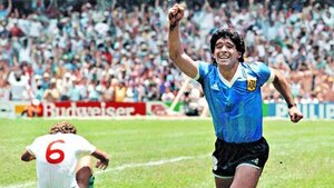 La 'Mano de Dios': subastan camiseta de Maradona contra Inglaterra en 1986